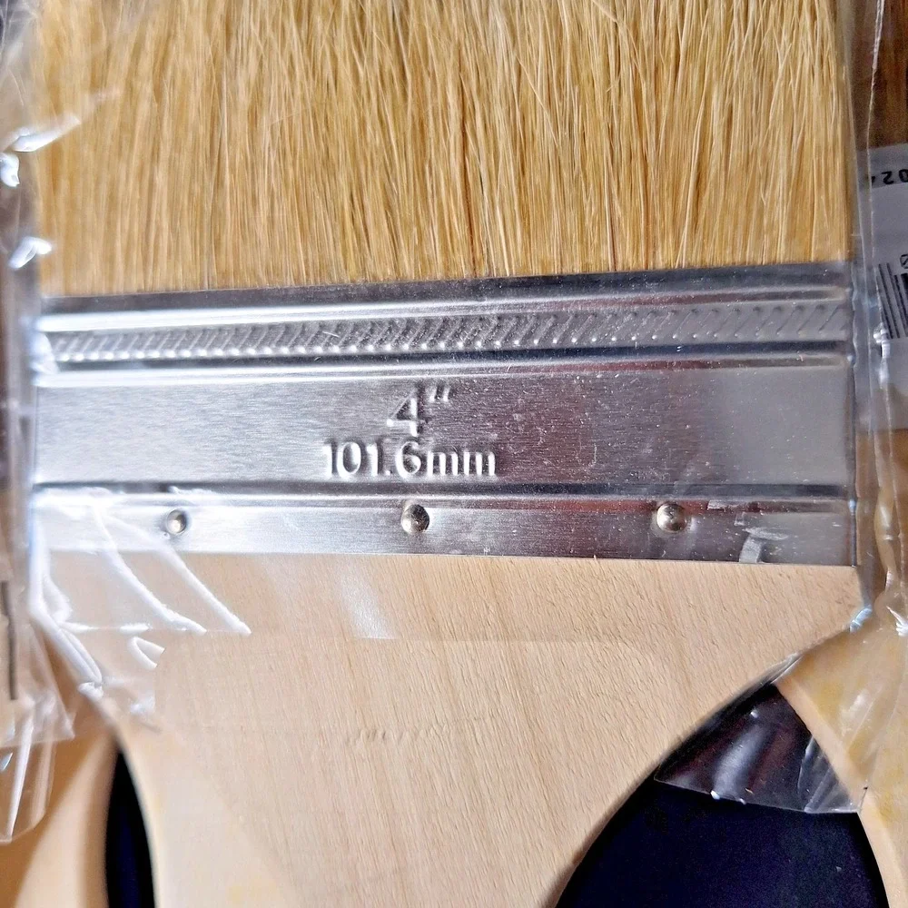 Lot of 10 New Four Inch Paint Brushes